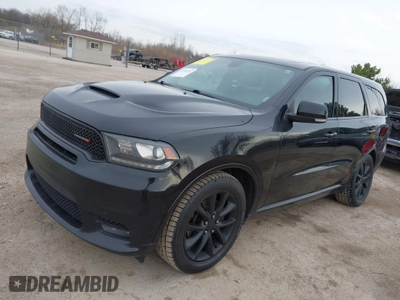 2018 Dodge Durango R/T with VIN 1C4SDJCT0JC232042, listed as a IAAI auction lot 42092762 with 89,791 mi miles and . Bid and sale history available at DreamBid. Image 17.