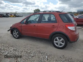 2008 Suzuki SX4 with VIN JS2YB413285103552, listed as a Copart auction lot 71531544 with 96,759 mi miles and Salvage Title. Bid and sale history available at carsss.com. Image 2.