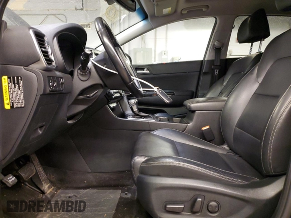 2018 Kia Sportage EX z VIN KNDPNCACXJ7384193, wystawiony jako Copart lot #43645195 z przebiegiem 55 717 mil mil oraz Szkody całkowita. Historia ofert i sprzedaży dostępna na DreamBid. Obrazek 7.