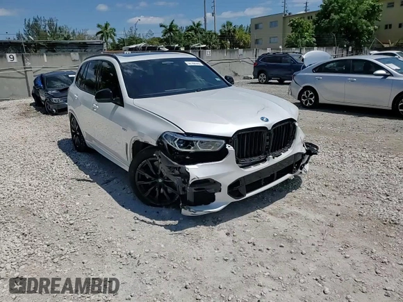 2022 BMW X5 xDrive45e with VIN 5UXTA6C01N9J18858, listed as a Copart auction lot 52768505 with 45,344 mi miles and Non Repairable. Bid and sale history available at DreamBid. Image 13.