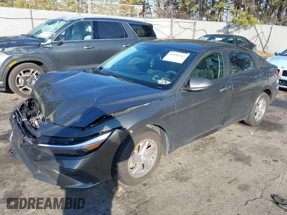 2024 Hyundai Elantra SE with VIN KMHLL4DG6RU689238, listed as a IAAI auction lot 41100513 with 21,566 mi miles and . Bid and sale history available at DreamBid. Image 2.