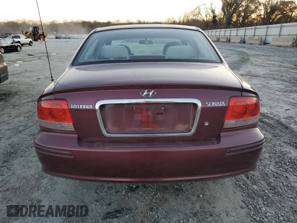 2002 Hyundai Sonata with VIN KMHWF25S92A594191, listed as a Copart auction lot 82521834 with 119,553 mi miles and Salvage Title. Bid and sale history available at carsss.com. Image 6.