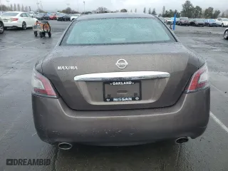 2012 Nissan Maxima 3.5 SV with VIN 1N4AA5AP1CC825273, listed as a Copart auction lot 46003585 with 202,175 mi miles and Clean Title. Bid and sale history available at carsss.com. Image 6.