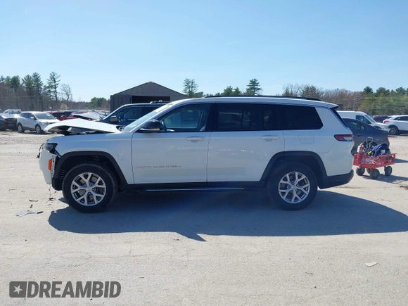 2021 Jeep Grand Cherokee Limited with VIN 1C4RJKBG1M8210916, listed as a IAAI auction lot 42052840 with 60,408 mi miles and . Bid and sale history available at DreamBid. Image 13.