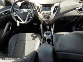 2015 Hyundai Veloster RE:FLEX with VIN KMHTC6AD3FU245705, listed as a Copart auction lot 47684555 with 109,828 mi miles and Clean Title. Bid and sale history available at carsss.com. Image 8.