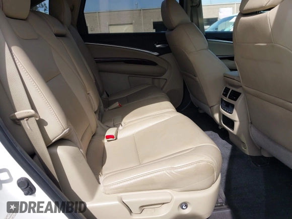 2016 Acura MDX with VIN 5FRYD3H25GB009205, listed as a IAAI auction lot 42099950 with 143,254 mi miles and . Bid and sale history available at DreamBid. Image 8.