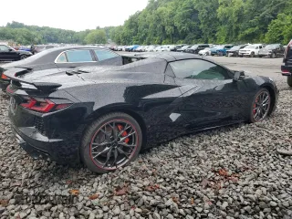 2025 Chevrolet Corvette 3LT with VIN 1G1YC3D48S5103111, listed as a Copart auction lot 63459825 with 1,499 mi miles and Salvage title. Bid and sale history available at DreamBid. Image 3.