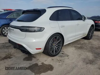 2023 Porsche Macan GTS with VIN WP1AF2A59PLB56053, listed as a Copart auction lot 76335744 with Not provided miles and Salvage title. Bid and sale history available at DreamBid. Image 3.