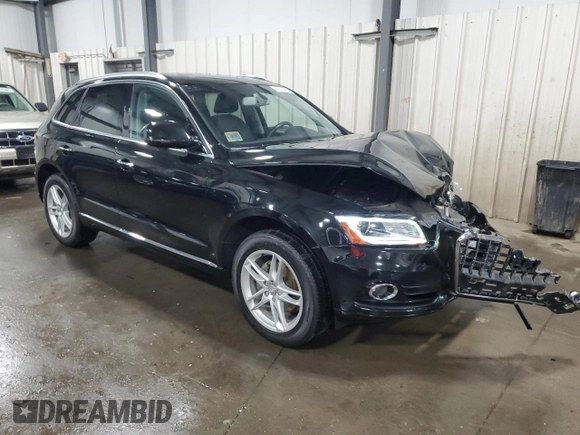 2017 Audi Q5 Premium Plus z VIN WA1L2AFP4HA015764, wystawiony jako Copart lot #56196495 z przebiegiem 77 205 mil mil oraz Szkody całkowita. Historia ofert i sprzedaży dostępna na DreamBid. Obrazek 4.
