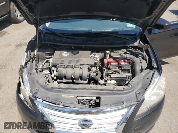2014 Nissan Sentra S with VIN 3N1AB7AP4EL656704, listed as a Copart auction lot 54976375 with 29,102 mi miles and Salvage Title. Bid and sale history available at DreamBid. Image 11.