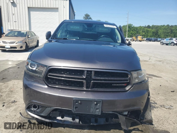 2017 Dodge Durango GT with VIN 1C4RDHDG8HC829989, listed as a Copart auction lot 49547735 with 161,937 mi miles and Salvage Title. Bid and sale history available at DreamBid. Image 5.