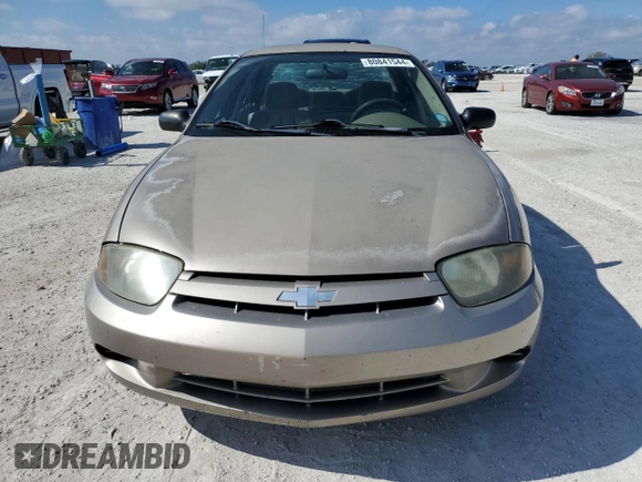 2003 Chevrolet Cavalier LS with VIN 1G1JF52F437150652, listed as a Copart auction lot 80841544 with 90,584 mi miles and Salvage Title. Bid and sale history available at carsss.com. Image 5.