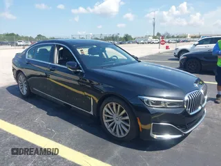 2022 BMW 7 Series 740i with VIN WBA7T2C02NCH73426, listed as a IAAI auction lot 42641007 with 49,300 mi miles and . Bid and sale history available at DreamBid. Image 1.