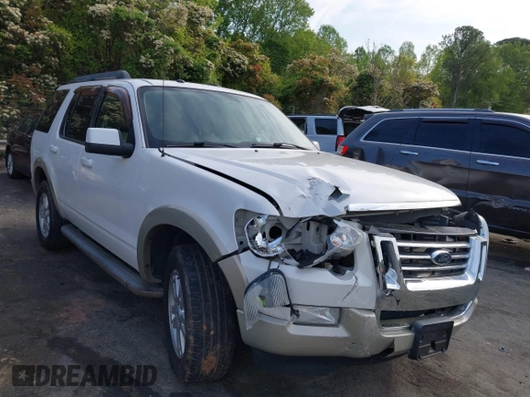 2010 Ford Explorer Eddie Bauer z VIN 1FMEU7EE1AUA40939, wystawiony jako IAAI lot #42009339 z przebiegiem 216 731 mil mil oraz . Historia ofert i sprzedaży dostępna na DreamBid. Obrazek 1.