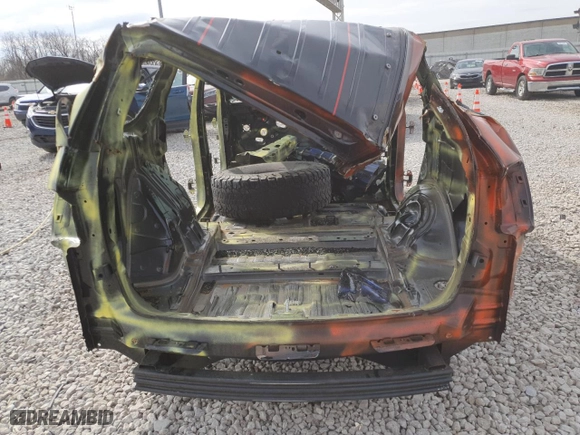 2022 Dodge Durango SRT 392 with VIN 1C4SDJGJ1NC182153, listed as a Copart auction lot 46678795 with 0 mi miles and Non Repairable. Bid and sale history available at carsss.com. Image 6.