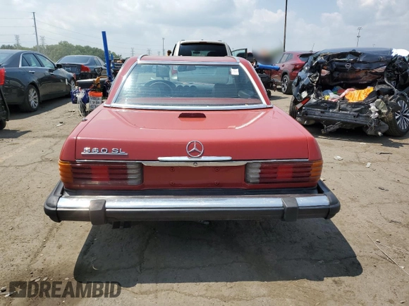 1975 Mercedes-Benz SL with VIN 10704412028008, listed as a Copart auction lot 65795525 with 65,853 mi miles and Clean title. Bid and sale history available at DreamBid. Image 6.