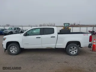 2018 Chevrolet Colorado 4WD Work Truck with VIN 1GCGTBEN7J1201122, listed as a IAAI auction lot 41865799 with 127,104 mi miles. Bid and sale history available at carsss.com. Image 13.