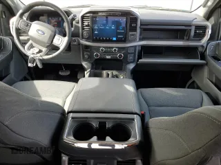 2024 Ford F-150 XLT with VIN 1FTFW3L53RKF29624, listed as a Copart auction lot 50203775 with 2,344 mi miles and Salvage Title. Bid and sale history available at carsss.com. Image 8.