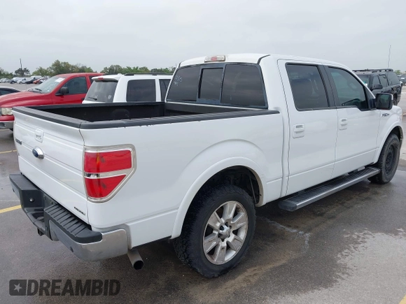 2011 Ford F-150 XL with VIN 1FTFW1CFXBKD59815, listed as a IAAI auction lot 41862767 with 256,177 mi miles. Bid and sale history available at carsss.com. Image 4.