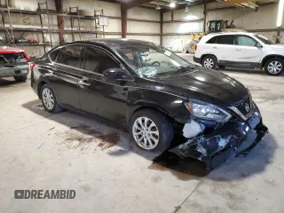 2017 Nissan Sentra S with VIN 3N1AB7AP9HY279584, listed as a Copart auction lot 47652215 with 53,881 mi miles and Salvage Title. Bid and sale history available at carsss.com. Image 4.