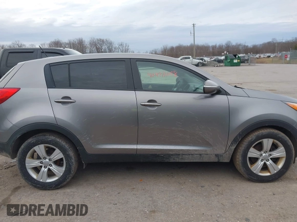 2012 Kia Sportage LX with VIN KNDPB3A28C7332354, listed as a IAAI auction lot 41933058 with 75,938 mi miles. Bid and sale history available at carsss.com. Image 13.
