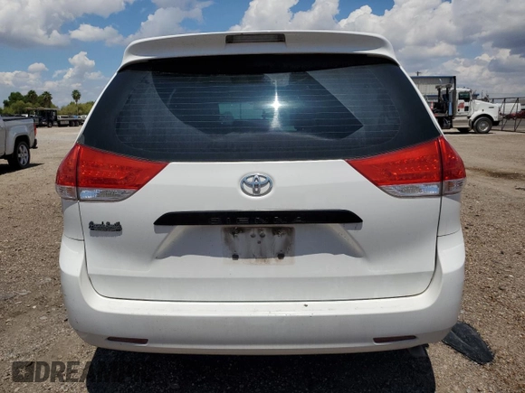 2014 Toyota Sienna L with VIN 5TDZK3DCXES463632, listed as a Copart auction lot 69957284 with 206,250 mi miles and Salvage Title. Bid and sale history available at carsss.com. Image 6.