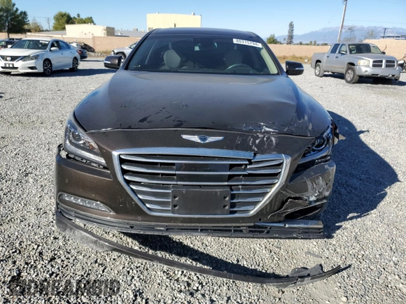 2017 Genesis G80 3.8L with VIN KMHGN4JEXHU168827, listed as a Copart auction lot 80315794 with 46,607 mi miles and Salvage Title. Bid and sale history available at DreamBid. Image 5.