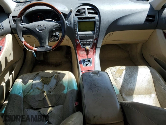 2009 Lexus ES 350 with VIN JTHBJ46G792317484, listed as a Copart auction lot 53651875 with 206,827 mi miles and Salvage Title. Bid and sale history available at carsss.com. Image 8.