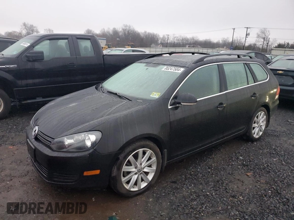 2014 Volkswagen Jetta SportWagen TDI w/Sunroof with VIN 3VWML7AJ0EM624228, listed as a Copart auction lot 85247504 with 62,692 mi miles and Clean Title. Bid and sale history available at carsss.com. Image 1.