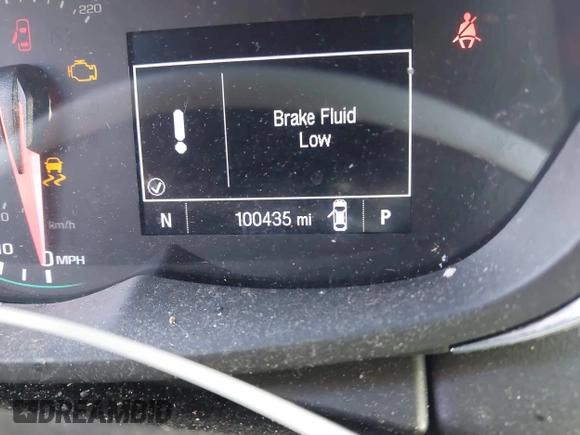 2020 Chevrolet Trax LS with VIN KL7CJNSB1LB090397, listed as a IAAI auction lot 41889908 with 100,435 mi miles. Bid and sale history available at carsss.com. Image 15.
