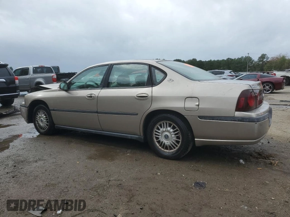 2001 Chevrolet Impala z VIN 2G1WF55K919219572, wystawiony jako Copart lot #81324224 z przebiegiem 129 445 mil mil oraz Szkoda całkowita • Salvage title. Historia ofert i sprzedaży dostępna na DreamBid. Obrazek 2.