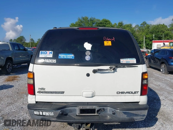 2005 Chevrolet Suburban LS with VIN 3GNEC16Z05G125924, listed as a IAAI auction lot 42241502 with 204,435 mi miles and . Bid and sale history available at DreamBid. Image 16.