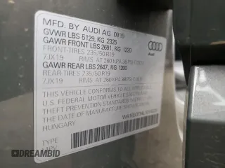 2020 Audi Q3 S line Premium Plus with VIN WA1EECF34L1014325, listed as a Copart auction lot 36095973 with 0 mi miles. Bid and sale history available at carsss.com. Image 14.