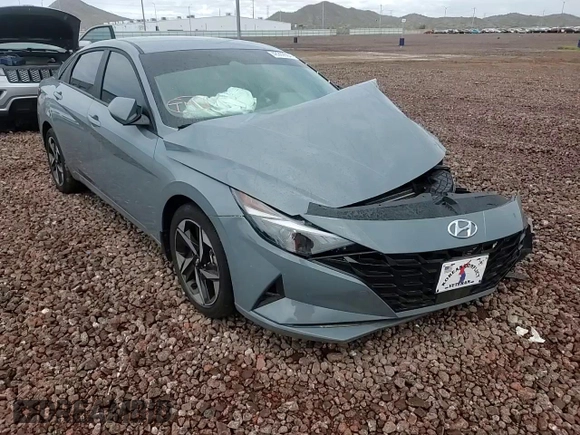 2023 Hyundai Elantra SEL with VIN KMHLS4AG6PU418488, listed as a Copart auction lot 48909984 with 10,249 mi miles and Salvage Title. Bid and sale history available at DreamBid. Image 11.