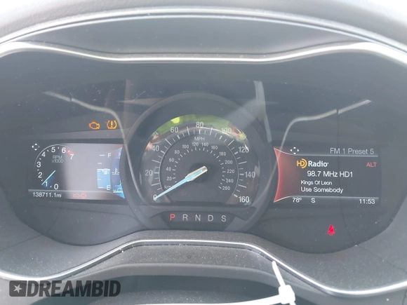 2015 Ford Fusion Titanium with VIN 3FA6P0K91FR168665, listed as a IAAI auction lot 41852403 with 138,711 mi miles. Bid and sale history available at carsss.com. Image 7.