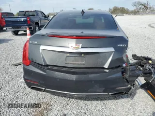 2016 Cadillac CTS Sedan Luxury Collection RWD with VIN 1G6AR5SX8G0177541, listed as a Copart auction lot 42839125 with 23,741 mi miles and Salvage Title. Bid and sale history available at carsss.com. Image 6.