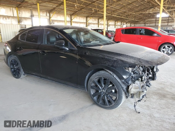 2019 Mazda 3 Select with VIN JM1BPACL5K1109079, listed as a Copart auction lot 61504305 with 89,489 mi miles and Salvage title. Bid and sale history available at DreamBid. Image 4.