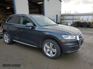 2018 Audi Q5 Premium Plus with VIN WA1BNAFY9J2233680, listed as a Copart auction lot 41747045 with 57,132 mi miles and Salvage Title. Bid and sale history available at carsss.com. Image 4.