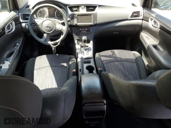 2019 Nissan Sentra SV with VIN 3N1AB7AP7KL626981, listed as a Copart auction lot 52803815 with 111,703 mi miles and Salvage Title. Bid and sale history available at DreamBid. Image 8.