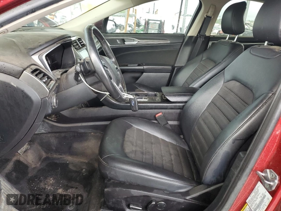 2017 Ford Fusion SE с VIN 3FA6P0HD0HR198416, выставлен на аукционе Copart как лот 57828185 с пробегом 95 955 миль миль и Списание • Salvage title. История ставок и продаж доступна на DreamBid. Изображение 7.