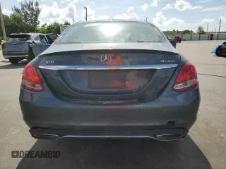 2016 Mercedes-Benz C 300 Luxury with VIN 55SWF4KB3GU135983, listed as a Copart auction lot 60228175 with 129,279 mi miles and Clean title. Bid and sale history available at DreamBid. Image 6.
