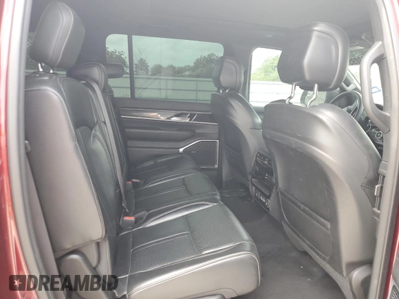 2023 Jeep Grand Wagoneer with VIN 1C4SJUAT0PS543448, listed as a Copart auction lot 55463895 with 34,664 mi miles and Salvage title. Bid and sale history available at DreamBid. Image 11.