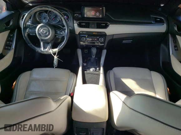 2017 Mazda 6 Grand Touring with VIN JM1GL1X59H1108040, listed as a Copart auction lot 53727265 with 151,419 mi miles and Salvage Title. Bid and sale history available at carsss.com. Image 8.