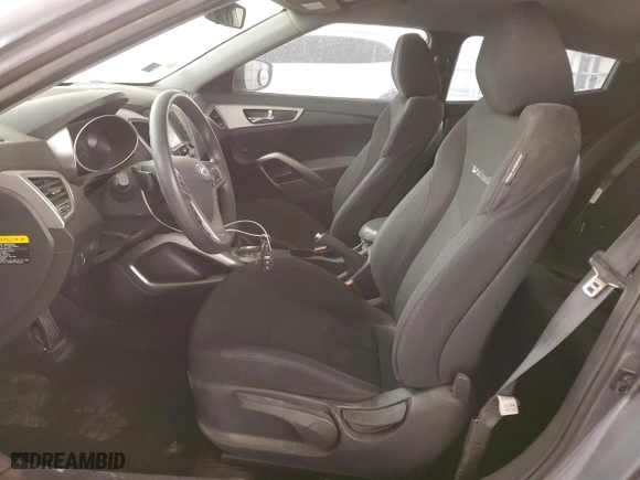 2015 Hyundai Veloster with VIN KMHTC6AD1FU245234, listed as a Copart auction lot 48057145 with 79,570 mi miles and Salvage Title. Bid and sale history available at carsss.com. Image 7.