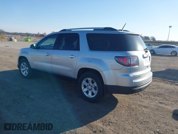 2016 GMC Acadia SLE with VIN 1GKKVPKD2GJ256670, listed as a IAAI auction lot 41764848 with 106,964 mi miles and . Bid and sale history available at DreamBid. Image 3.