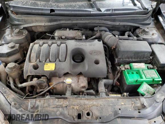 2009 Hyundai Accent Auto GLS with VIN KMHCN46C19U340590, listed as a Copart auction lot 50507405 with 170,526 mi miles and Salvage Title. Bid and sale history available at carsss.com. Image 11.