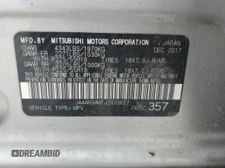 2018 Mitsubishi Outlander Sport SE 2.4 with VIN JA4AR3AW1JZ033627, listed as a Copart auction lot 47733215 with 161,584 mi miles and Salvage Title. Bid and sale history available at carsss.com. Image 15.