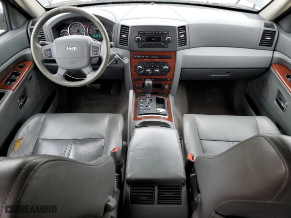 2007 Jeep Grand Cherokee Limited with VIN 1J8HR58P17C642901, listed as a Copart auction lot 48609185 with 153,195 mi miles and Salvage Title. Bid and sale history available at carsss.com. Image 8.