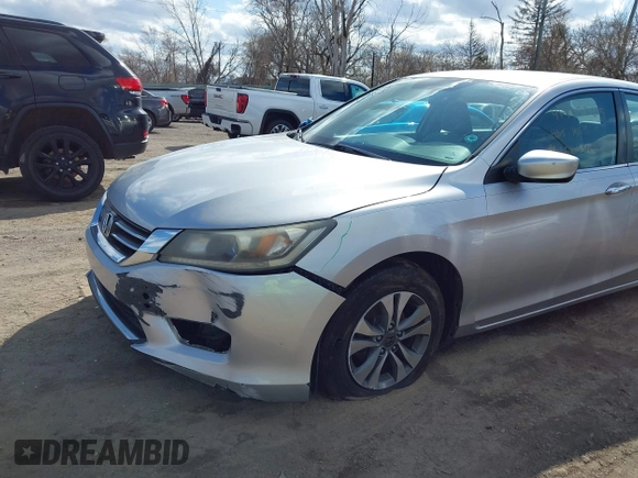 2015 Honda Accord LX with VIN 1HGCR2F36FA000864, listed as a IAAI auction lot 41990265 with 141,807 mi miles. Bid and sale history available at carsss.com. Image 6.