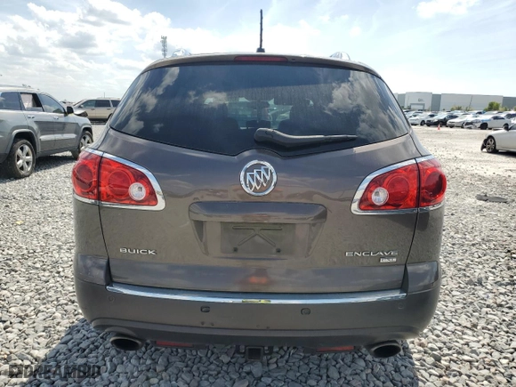 2008 Buick Enclave CXL with VIN 5GAER23788J272786, listed as a Copart auction lot 49022895 with 203,411 mi miles and Salvage Title. Bid and sale history available at carsss.com. Image 6.